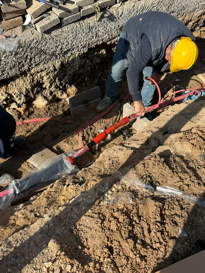 Kablo eki için ısı büzüşmeli kılıf hazırlığı