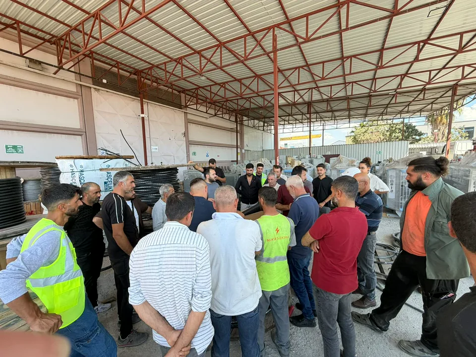 Sahada uygulamalı montaj eğitimi