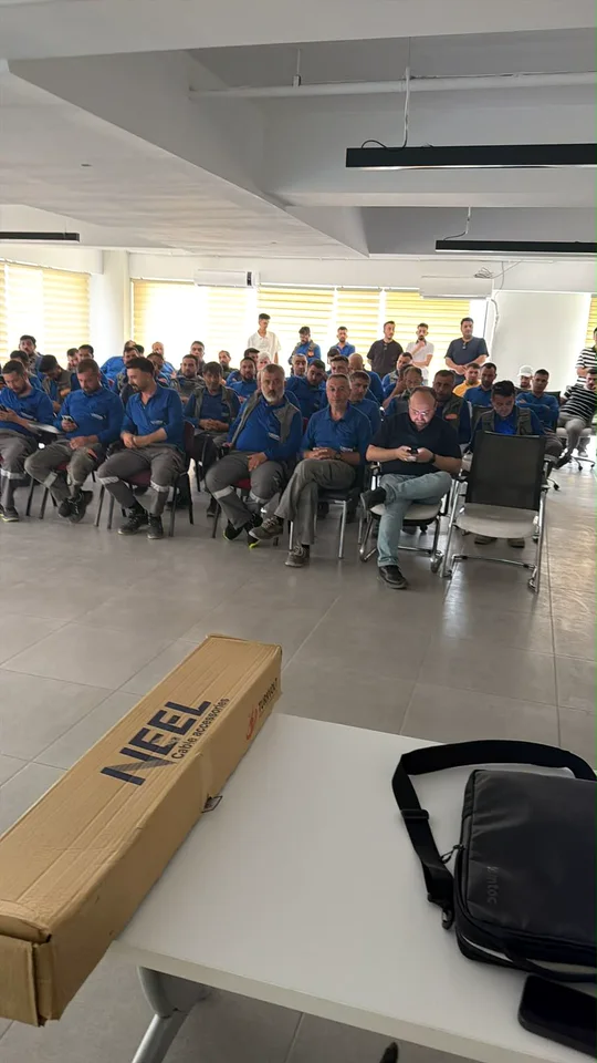 Montaj eğitimi ve teknik bilgi paylaşımı